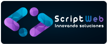 Logotipo de ScriptWeb, plataforma tecnológica empresarial